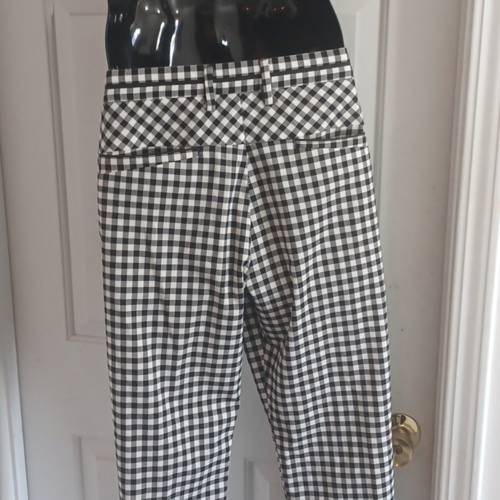 TR Premium British Style Checkered Dress Pants | Black & White, 34W x 32L - 🇬🇧 - Picture 7 of 10